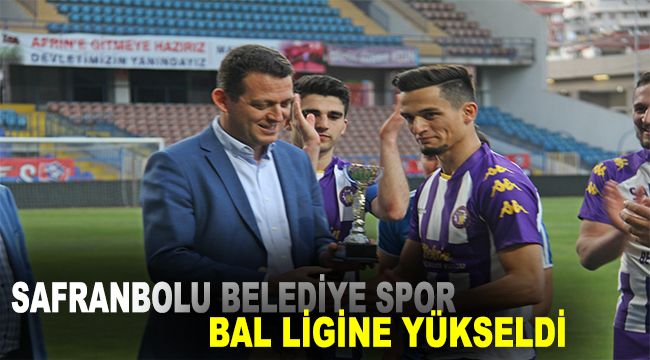 Safranbolu Belediyespor BAL ligine yükseldi
