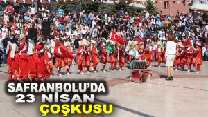 Safranbolu'da 23 Nisan coşkusu
