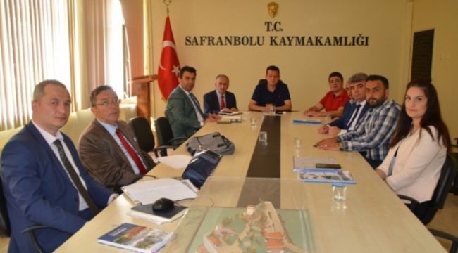 Safranbolu'da yapılması planlanan okullar konuşuldu