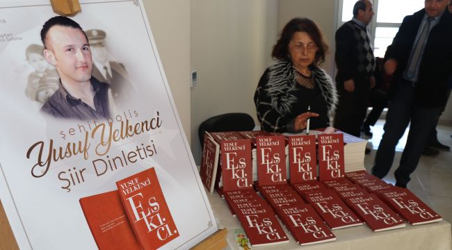 Şehit polisin şiirleri kitap oldu, geliri kimsesiz çocuklara bağışlandı