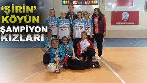 'Şirin' köyün şampiyon kızları