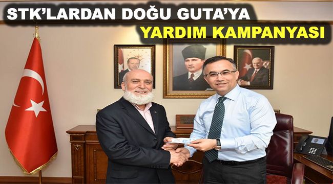 STK'lardan Doğu Guta'ya yardım kampanyası