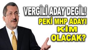 Vergili Aday Değil! Peki MHP Adayı Kim Olacak?