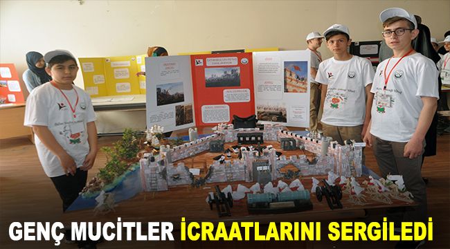 Yenice'nin genç mucitleri icraatlarını sergiledi