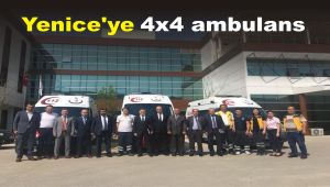 Yenice'ye 4x4 ambulans