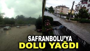 15 dakikalık yağmur yolları nehir yatağına çevirdi