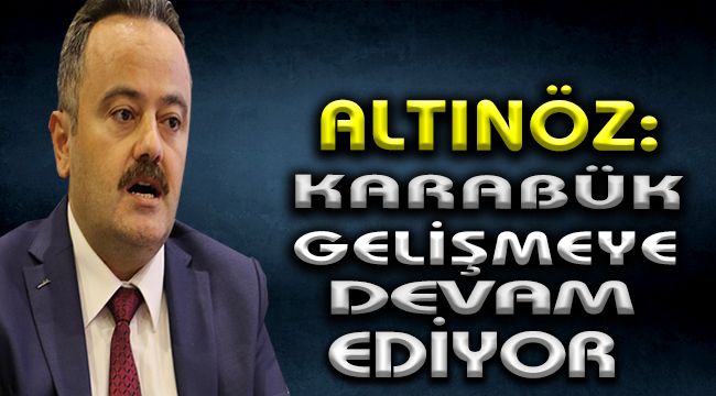 AK Parti Başkanı Altınöz: