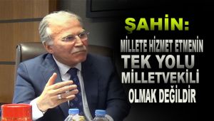 AK Parti'li Şahin: