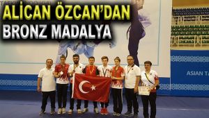 Alican Özcan'dan bronz madalya