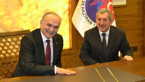 Bakan Özlü, Başkan Vergili'yi ziyaret etti