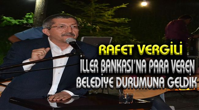 Başkan Vergili;