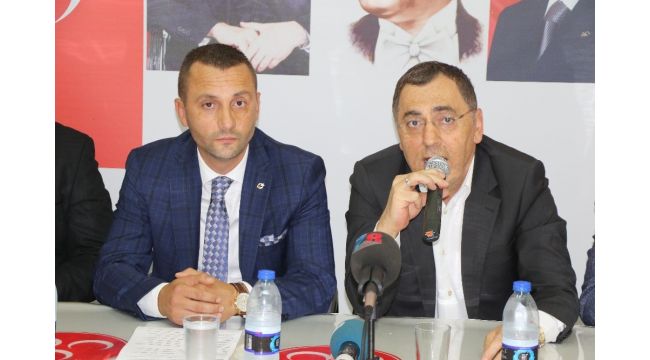 Çetin İpek MHP aday adaylığı başvurusunu gerçekleştirdi