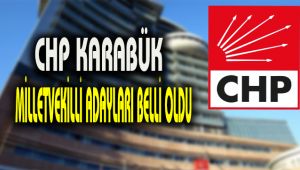 CHP M.V.Adaylari belli oldu.