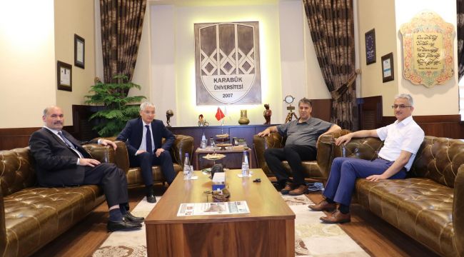 Dışişleri Bakanlığı Afrika Dairesi Genel Müdürü'nden KBÜ'ye ziyaret
