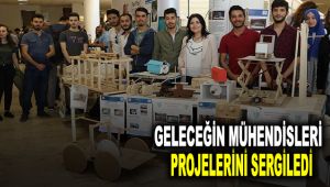  Geleceğin mühendisleri projelerini sergiledi