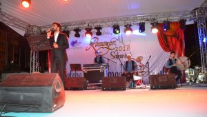 Geleneksel ramazan akşamları eğlencesi, Murat Belet'in konseriyle başladı