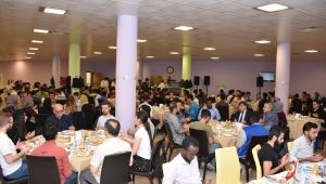 İl Protokolü, uluslararası öğrencilerle iftar yaptı