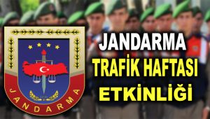 Jandarma trafik haftası etkinliği