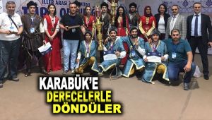 Karabük'e derecelerle döndüler