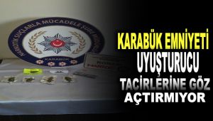 Karabük Emniyeti uyuşturucu tacirlerine göz açtırmıyor