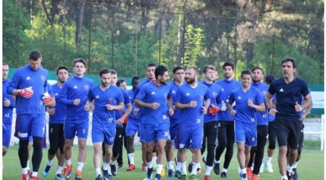 Karabükspor'da Konya hazırlıkları başladı