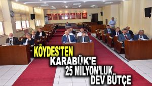 KÖYDES'ten Karabük'e 25 milyonluk dev bütçe