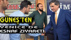 Niyazi Güneş'ten Yenice 'de esnaf ziyareti
