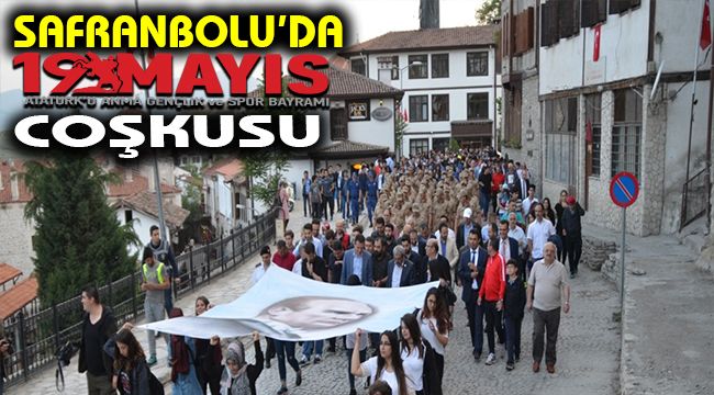 Safranbolu'da 19 Mayıs coşkusu