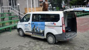 SGK mobil aracı Yenice'de hizmet veriyor