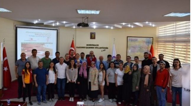 Türk Kızılayı Karabük Şubesi'nden ilk yardım kursu