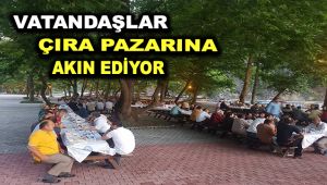 Vatandaşlar Çıra Pazarı'na akın ediyor