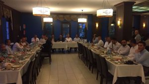 Yeniceliler Eğitim Kültür ve Yardımlaşma Derneği üyeleri iftarda bir araya geldi