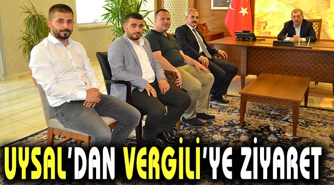 AK Parti Karabük Milletvekili Adayı Uysal'dan Başkan Vergili'ye Ziyaret