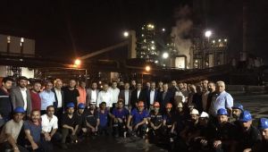 AK Partili adaylar KARDEMİR'de sahur yaptı