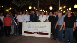 Amatör spor kulüpleri iftar yemeğinde buluştu