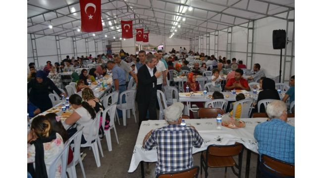 Son iftar yemeği, Başkan Vergili'nin eşinden