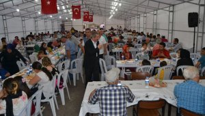 Son iftar yemeği, Başkan Vergili'nin eşinden