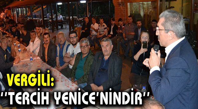 Belediye Başkanı Vergili :