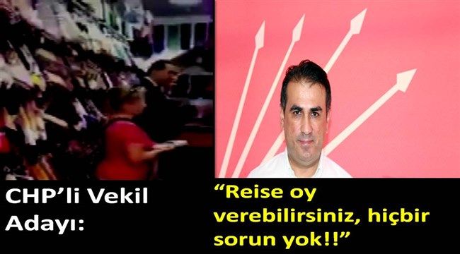 CHP'li vekil 'Reis' için oy istedi, sosyal medya yıkıldı.