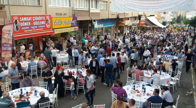 Esentepe gençlerinden bin kişilik iftar programı
