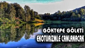 Göktepe göleti ekoturizmle canlanacak