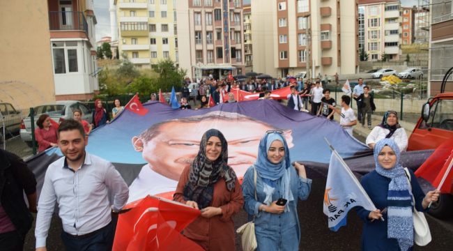 Karabük'te 'AK Yürüyüşler' başladı