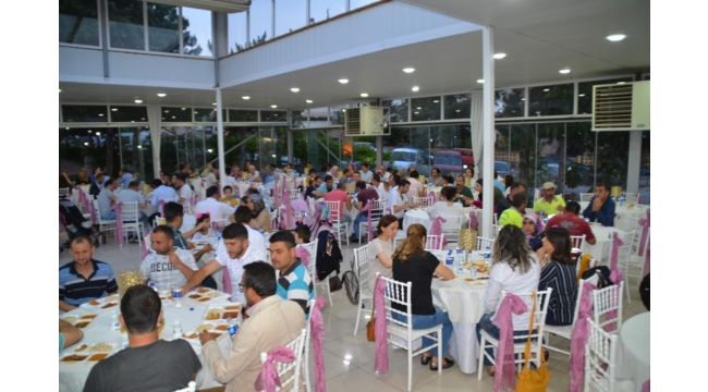 Kaymakamlık ve belediye personeli iftarda buluştu