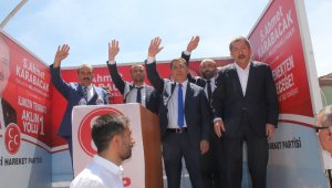 MHP seçim çalışmalarına Eskipazar'da devam etti