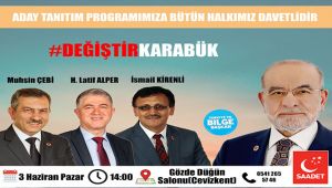 SAADET PARTİSİ ADAY TANITIM PROGRAMI 