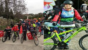 Türk Bayrağı 'Türk Kadının Zaferi Bisiklet Turu' ile elden ele gezecek