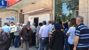 Yenice'de emeklilerin ikramiye sevinci