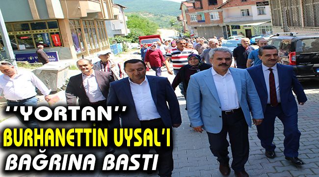 Yortan Burhanettin Uysalı Bağrına Bastı