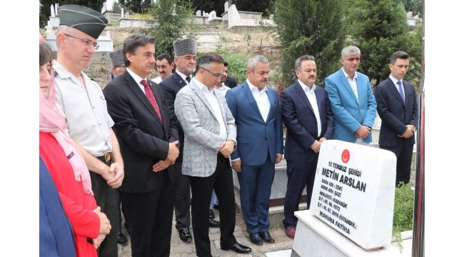 15 Temmuz şehitleri unutulmadı