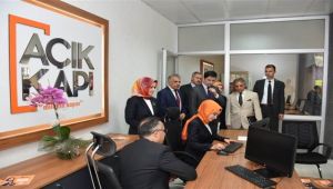 'Açık Kapı' bürosu hizmete girdi